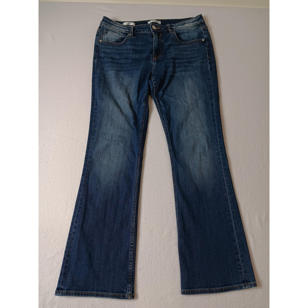 VIGOSS Jeans Womens Size 31 Blue Medium Wash Bootcut Jagger Mid Rise Stretch